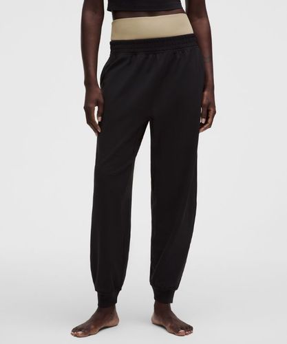 “ Pantalon de jogging Ã  taille cÃ´telÃ©e Aligns â€“ Noir â€“ Taille 10 - lululemon - Modalova