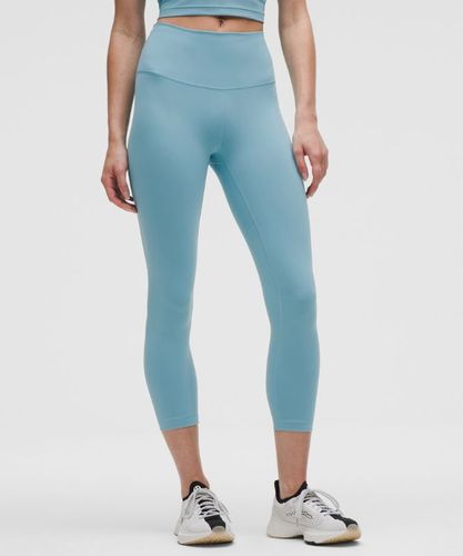“ Pantacourt Wunder Train taille hautes â€“ 58 cm â€“ Bleu â€“ Taille 10 - lululemon - Modalova