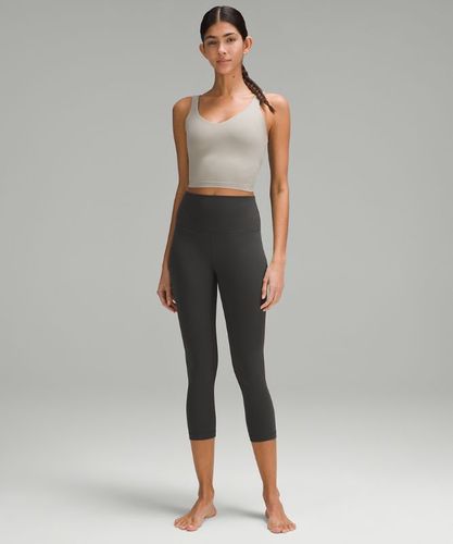 “ Pantacourt Align taille hautes â€“ 53 cm â€“ Gris â€“ Taille 20 - lululemon - Modalova
