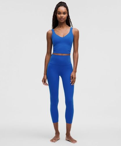 “ Pantacourt Align taille hautes â€“ 58 cm â€“ Bleu â€“ Taille 12 - lululemon - Modalova