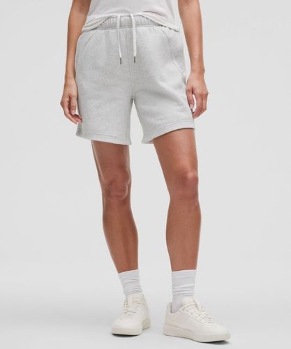 “ Short Scuba Oversized taille mi-hautes â€“ 18 cm â€“ Light Gris â€“ Taille L - lululemon - Modalova