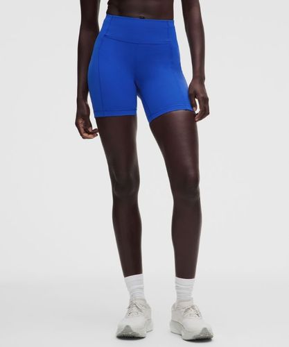 “ Short Swift Speed Taille hautes â€“ 15 cm â€“ Bleu â€“ Taille 2 - lululemon - Modalova