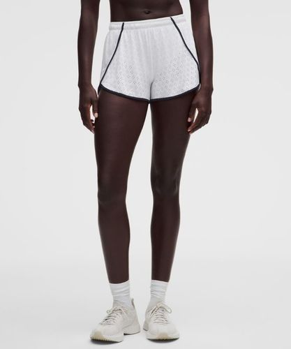 “ Short Swiftly taille mi-hautes â€“ 8 cm â€“ Blanc/Bleu â€“ Taille 2 - lululemon - Modalova