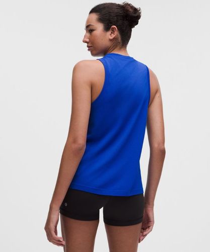 “ DÃ©bardeur Swiftly Relaxed longueur hanche Logos â€“ Bleu â€“ Taille 2 - lululemon - Modalova
