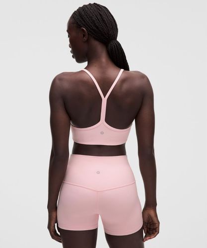 “ Flow Y Bra Light Support, A/B Cup Designs â€“ Rose â€“ Taille L - lululemon - Modalova