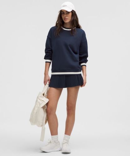“ Sweat col rond ringer Perfectly Oversizeds â€“ Bleu â€“ Taille XL - lululemon - Modalova