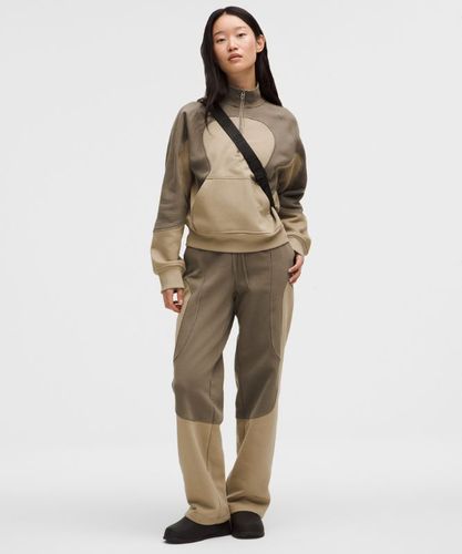 “ Haut demi-zippÃ© coupe dÃ©contractÃ©e en molleton Collection SLNSHs â€“ Taille S - lululemon - Modalova