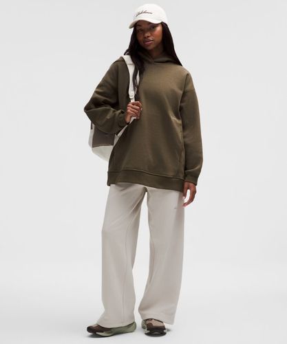 “ Sweat Ã  capuche Big Cozy ultra oversizes â€“ Brun/Vert â€“ Taille L - lululemon - Modalova
