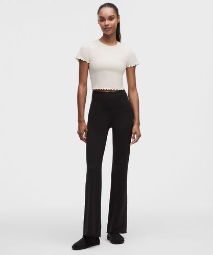 “ Baby tee Align Ã  ourlet ondulÃ©s â€“ Taille 2 - lululemon - Modalova