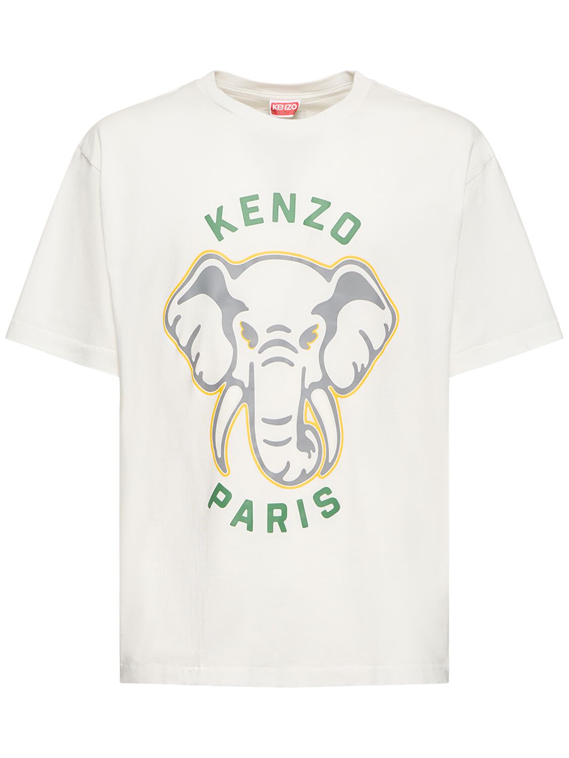 T-shirt Oversize En Jersey De Coton - KENZO PARIS - Modalova