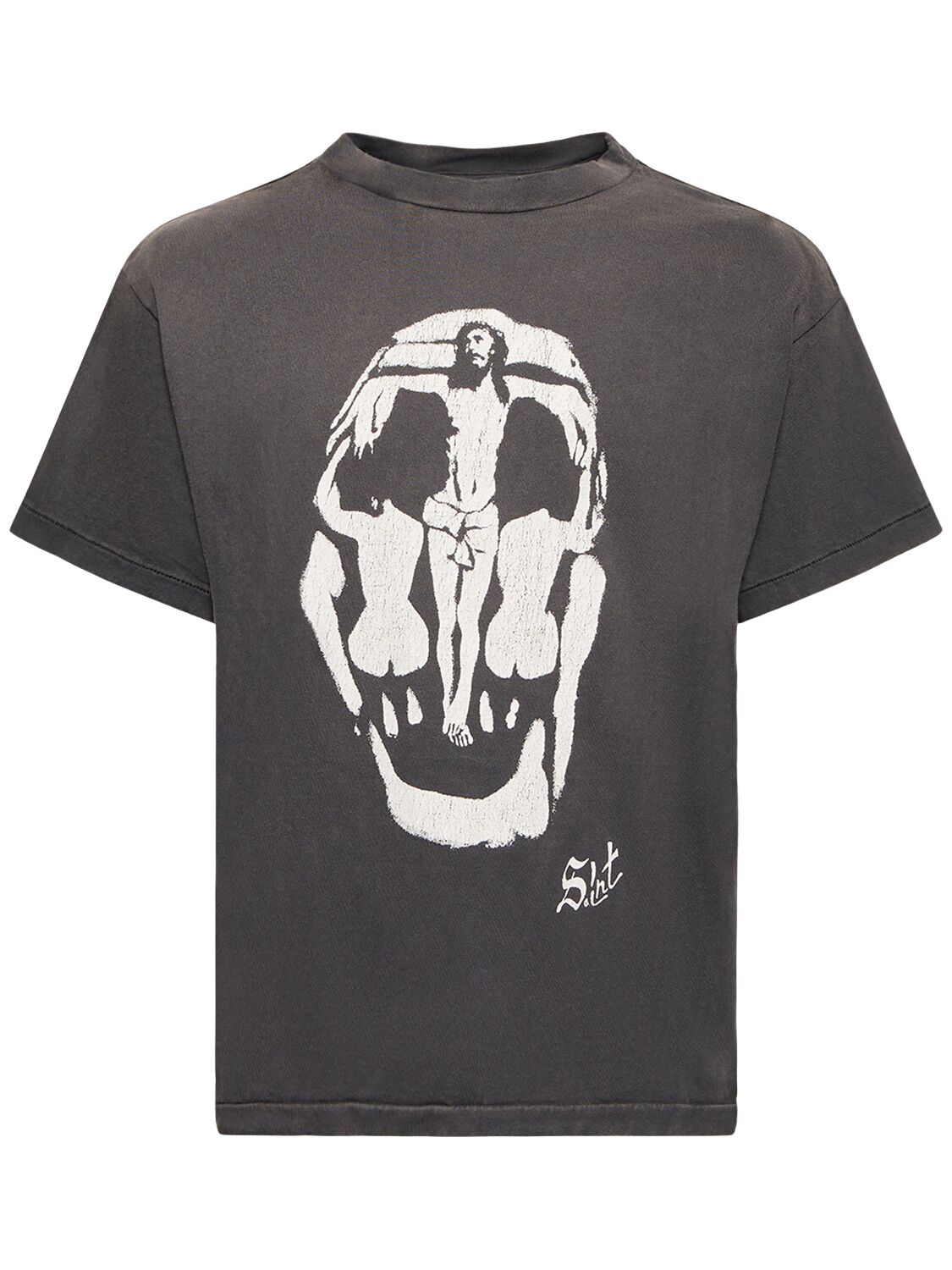 T-shirt Imprimé Crâne Saint - SAINT MICHAEL - Modalova