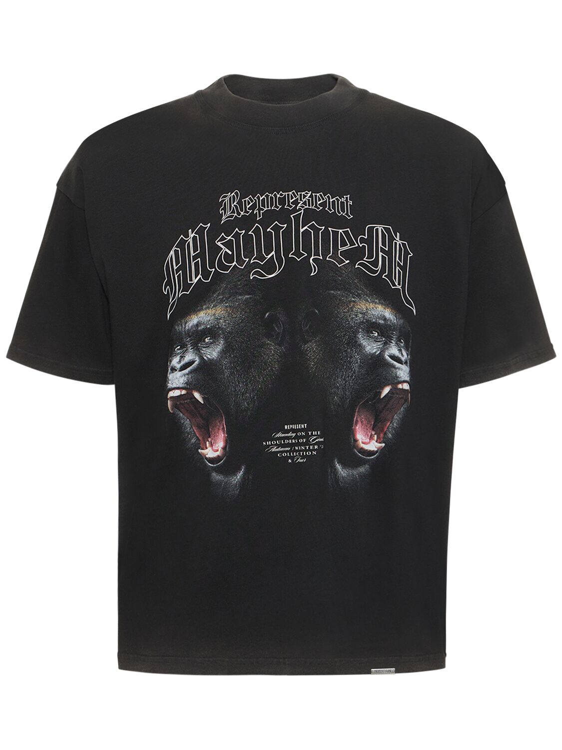 T-shirt En Coton Imprimé Mayhem - REPRESENT - Modalova