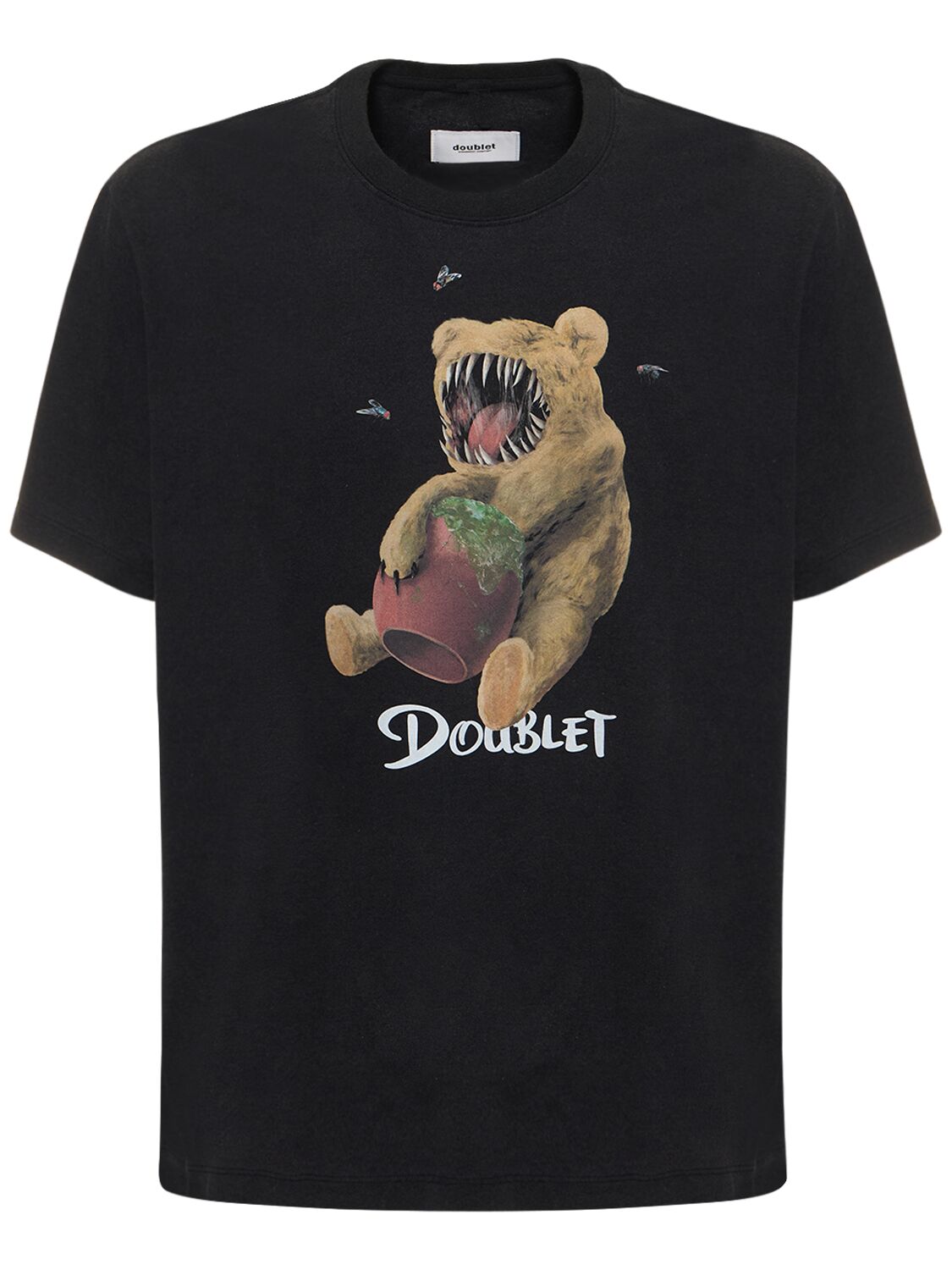 T-shirt En Coton Violent Bear - DOUBLET - Modalova