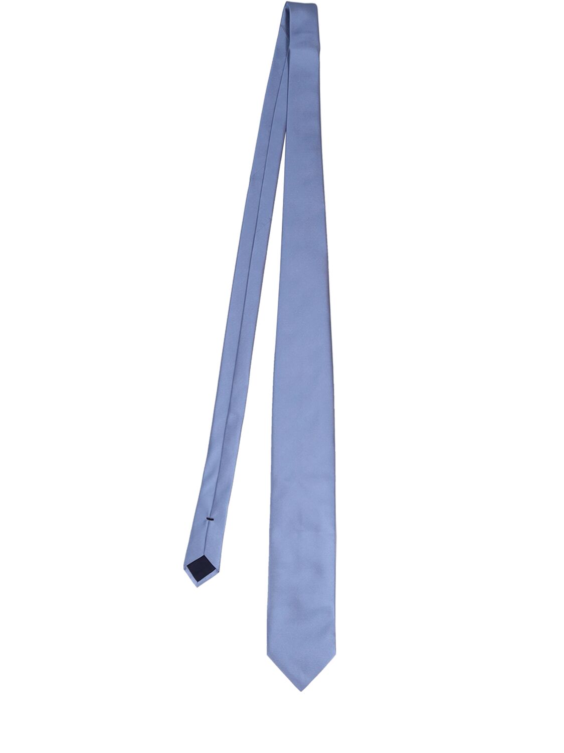 Cravate En Sergé De Soie Unie 8 Cm - TOM FORD - Modalova