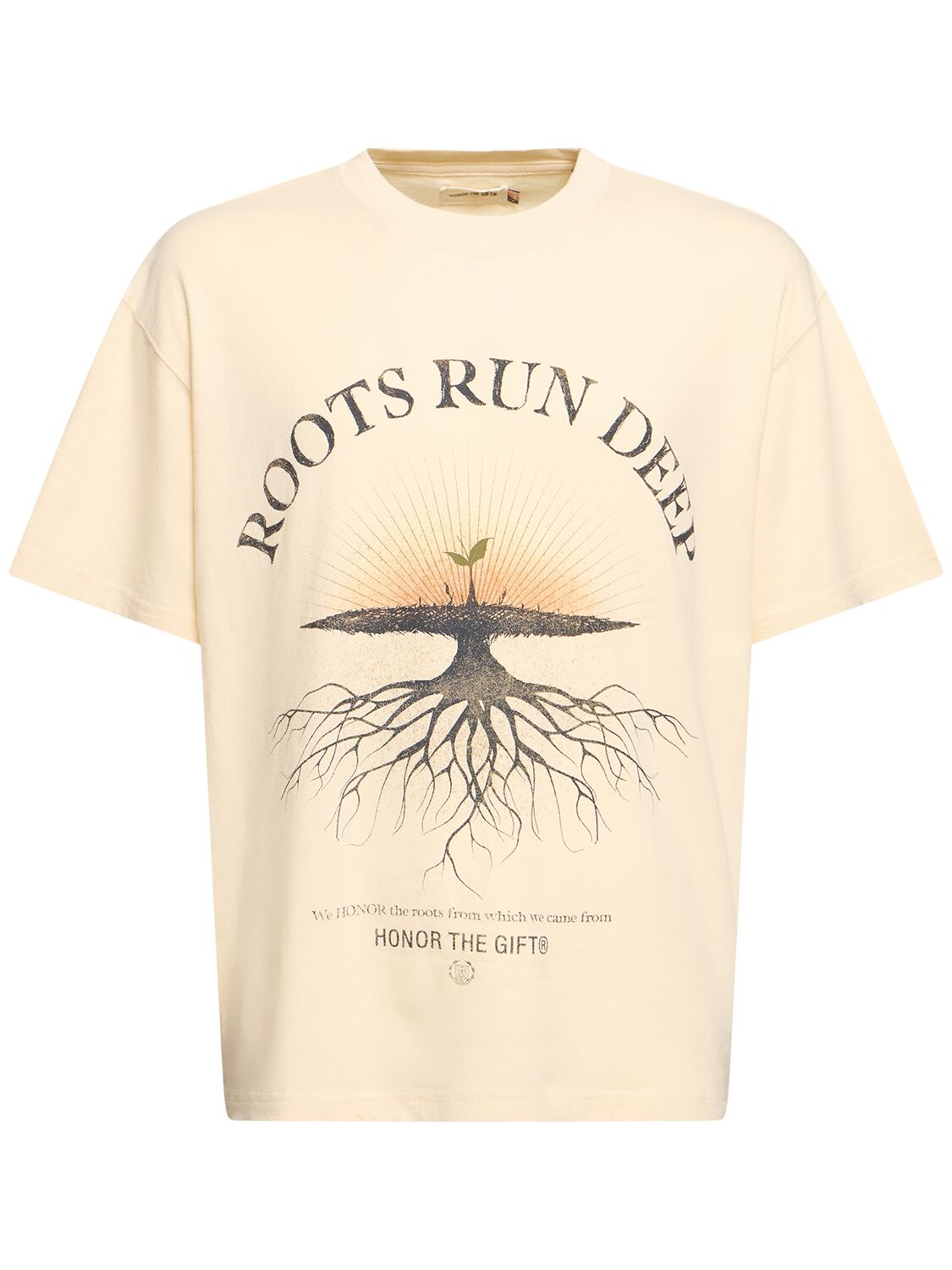T-shirt Manches Courtes A-spring Roots Run Deep - HONOR THE GIFT - Modalova