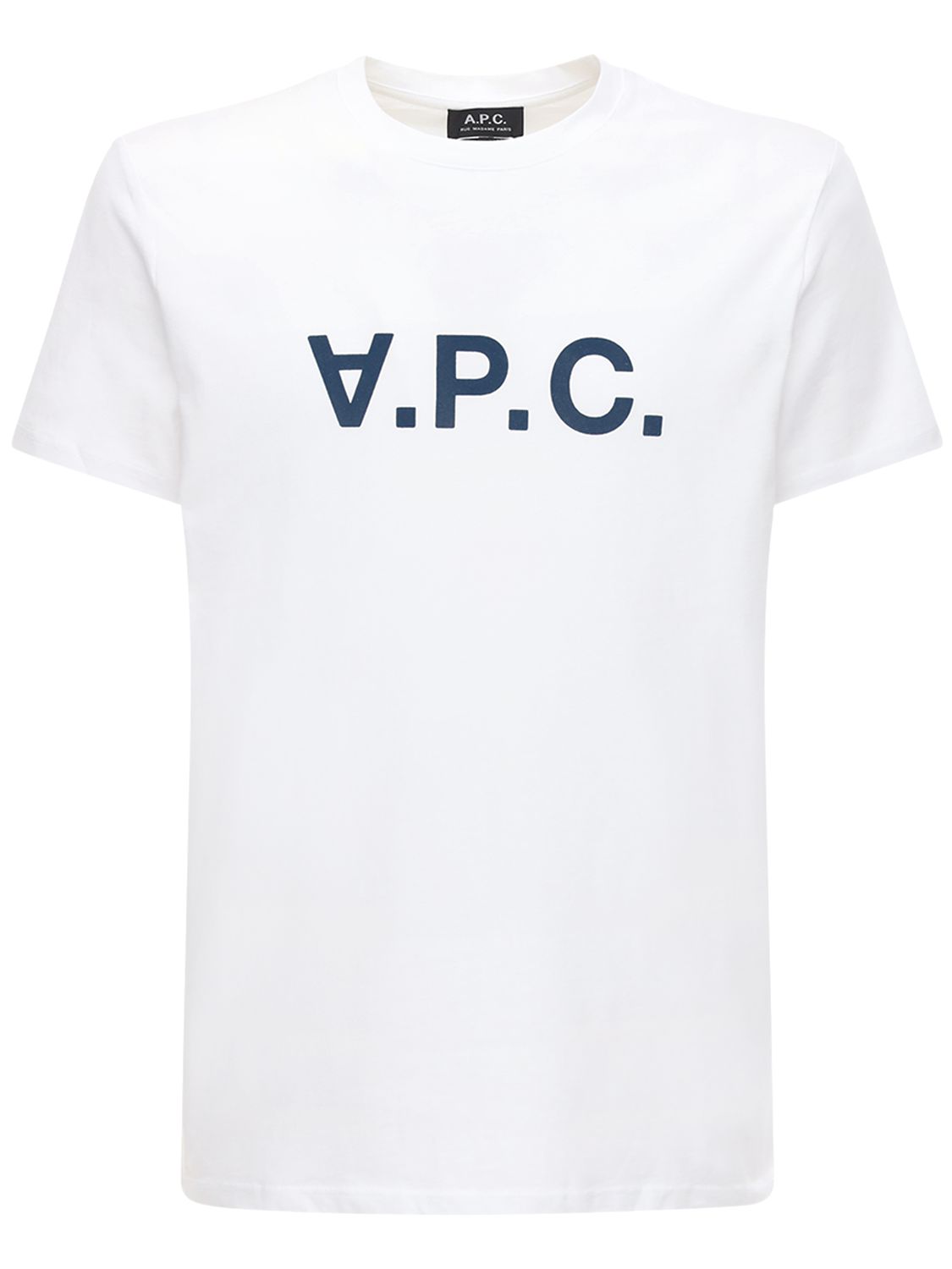 T-shirt En Coton Avec Logo - A.P.C. - Modalova