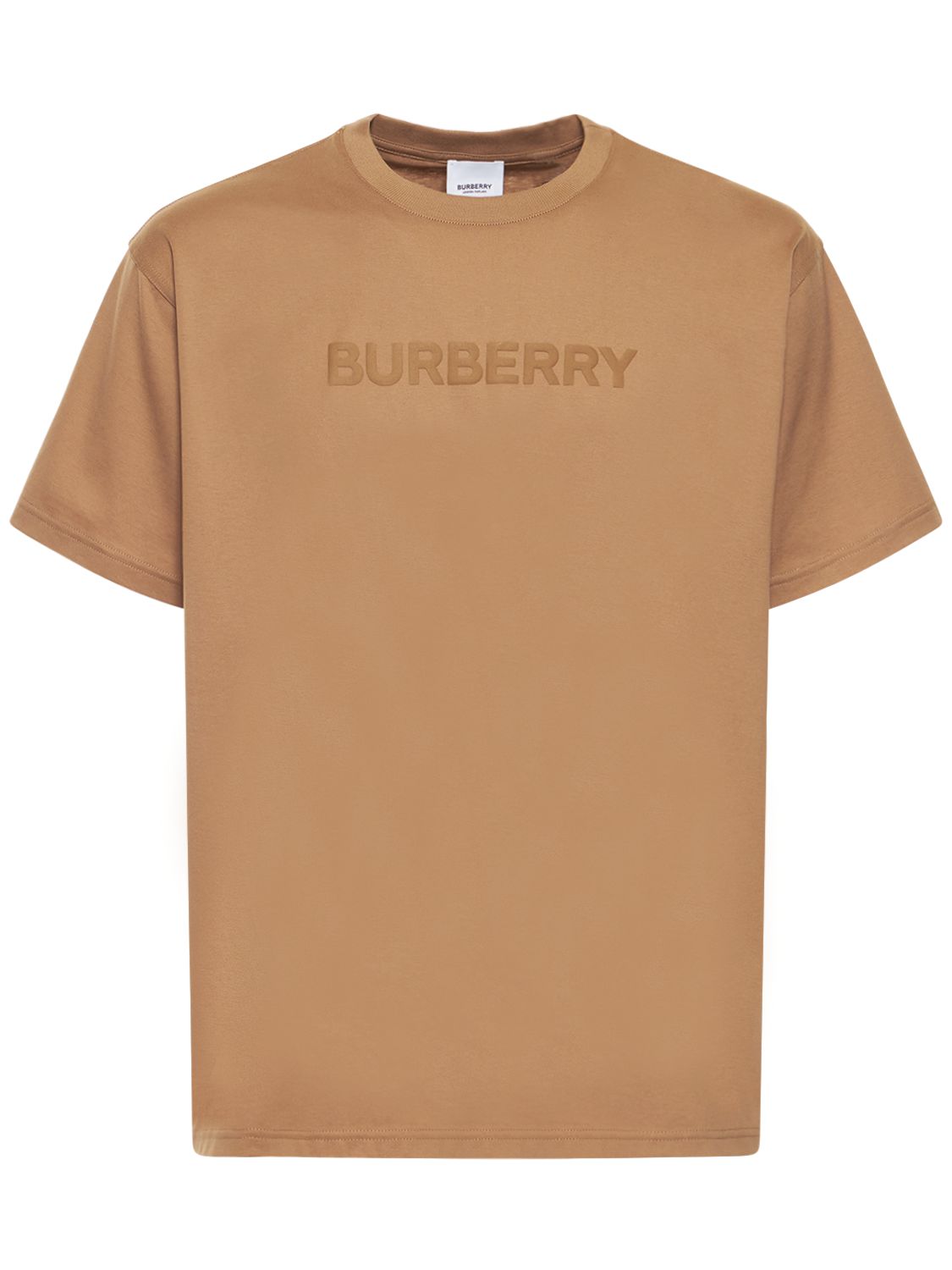 T-shirt En Jersey De Coton À Logo Harriston - BURBERRY - Modalova