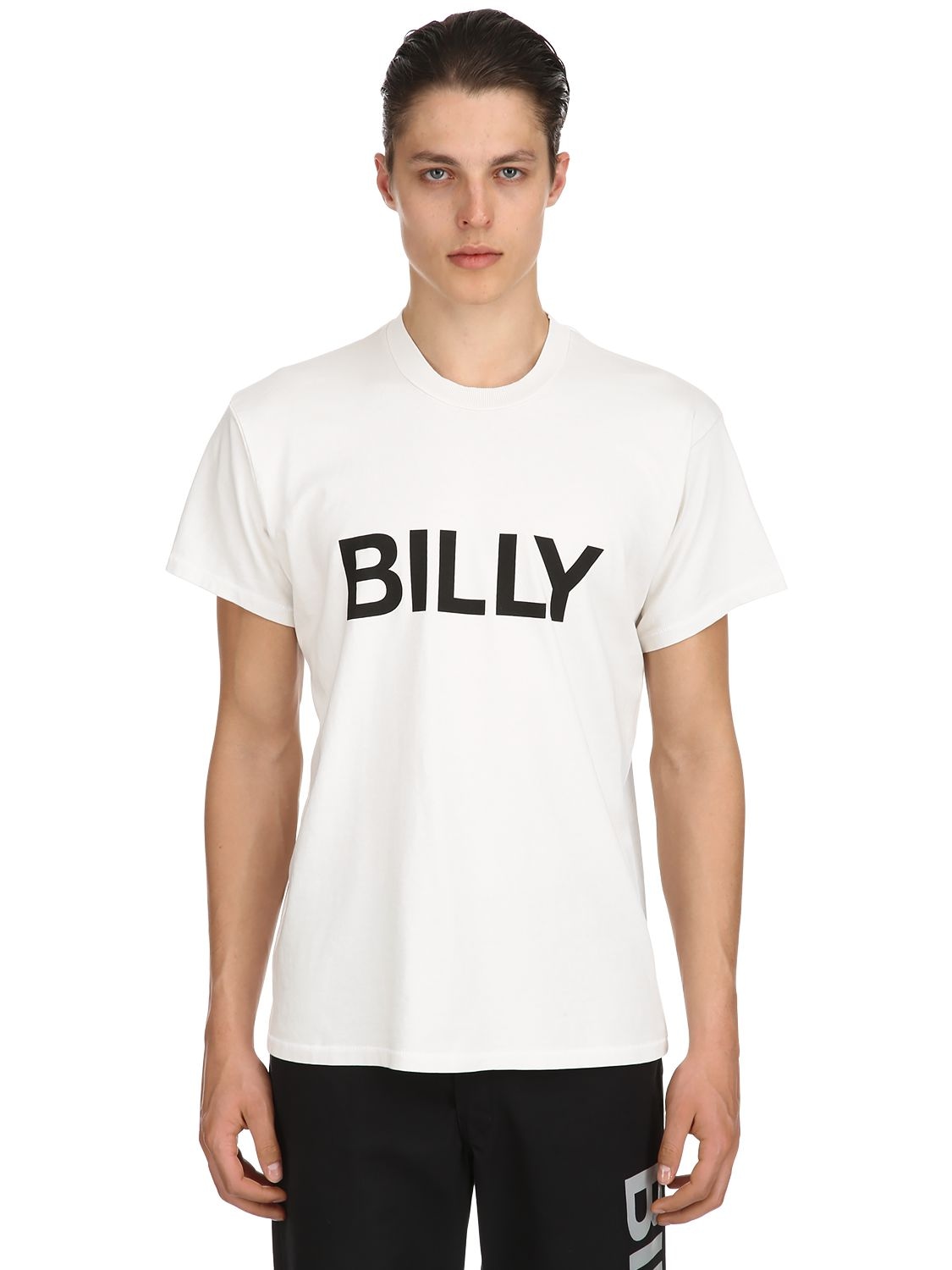 T-shirt En Jersey Avec Logo Imprimé - BILLY - Modalova