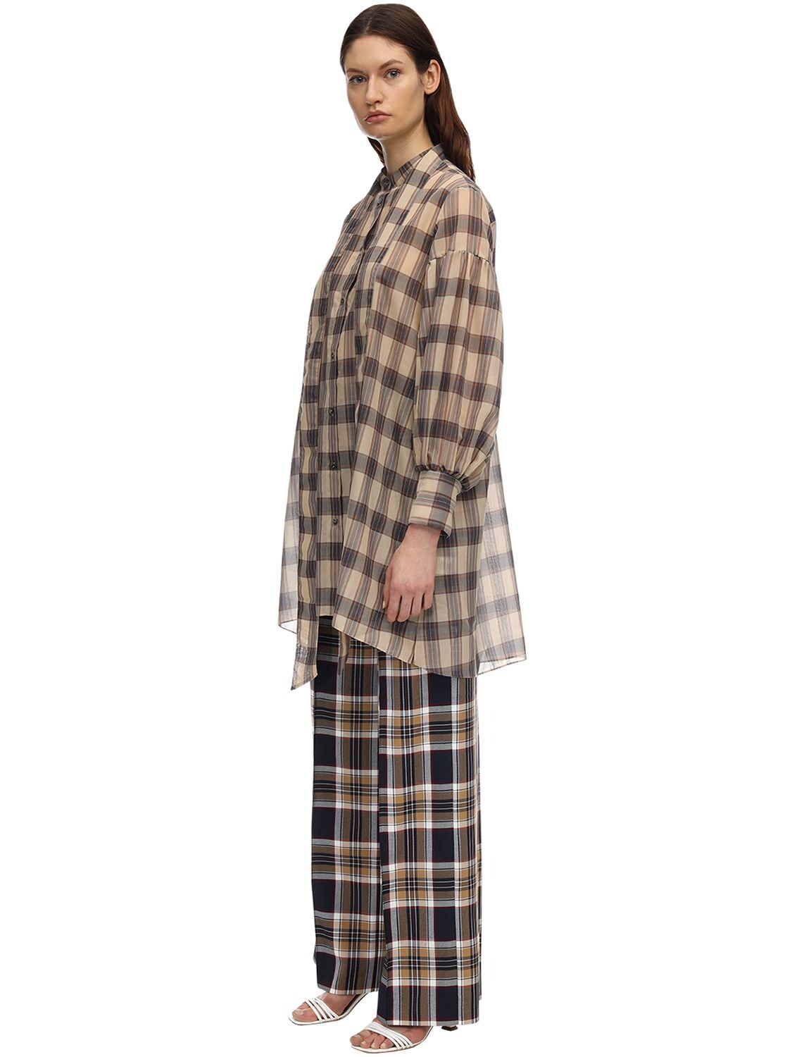 Robe Courte En Voile De Coton - ROKH - Modalova
