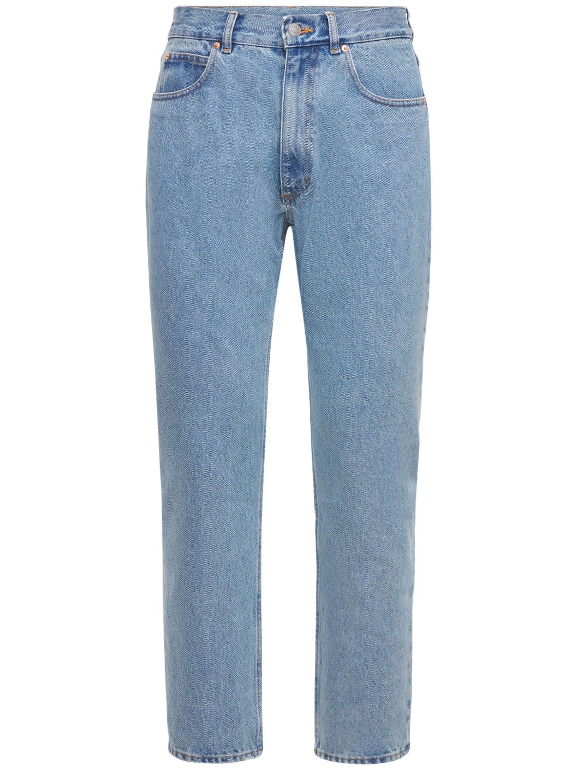 Jeans En Denim De Coton - MARTINE ROSE - Modalova