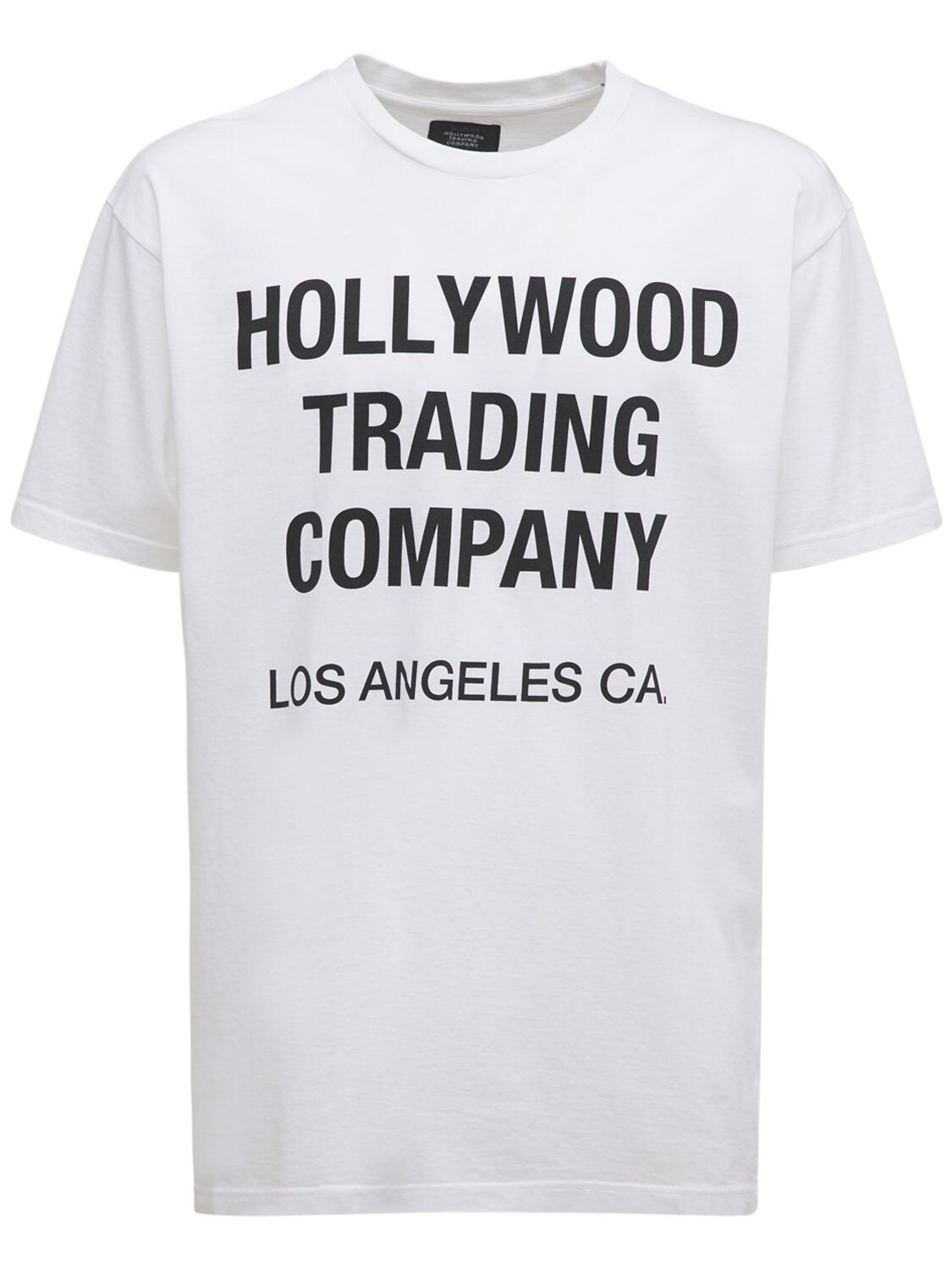 T-shirt En Coton Avec Logo Imprimé - HTC LOS ANGELES - Modalova