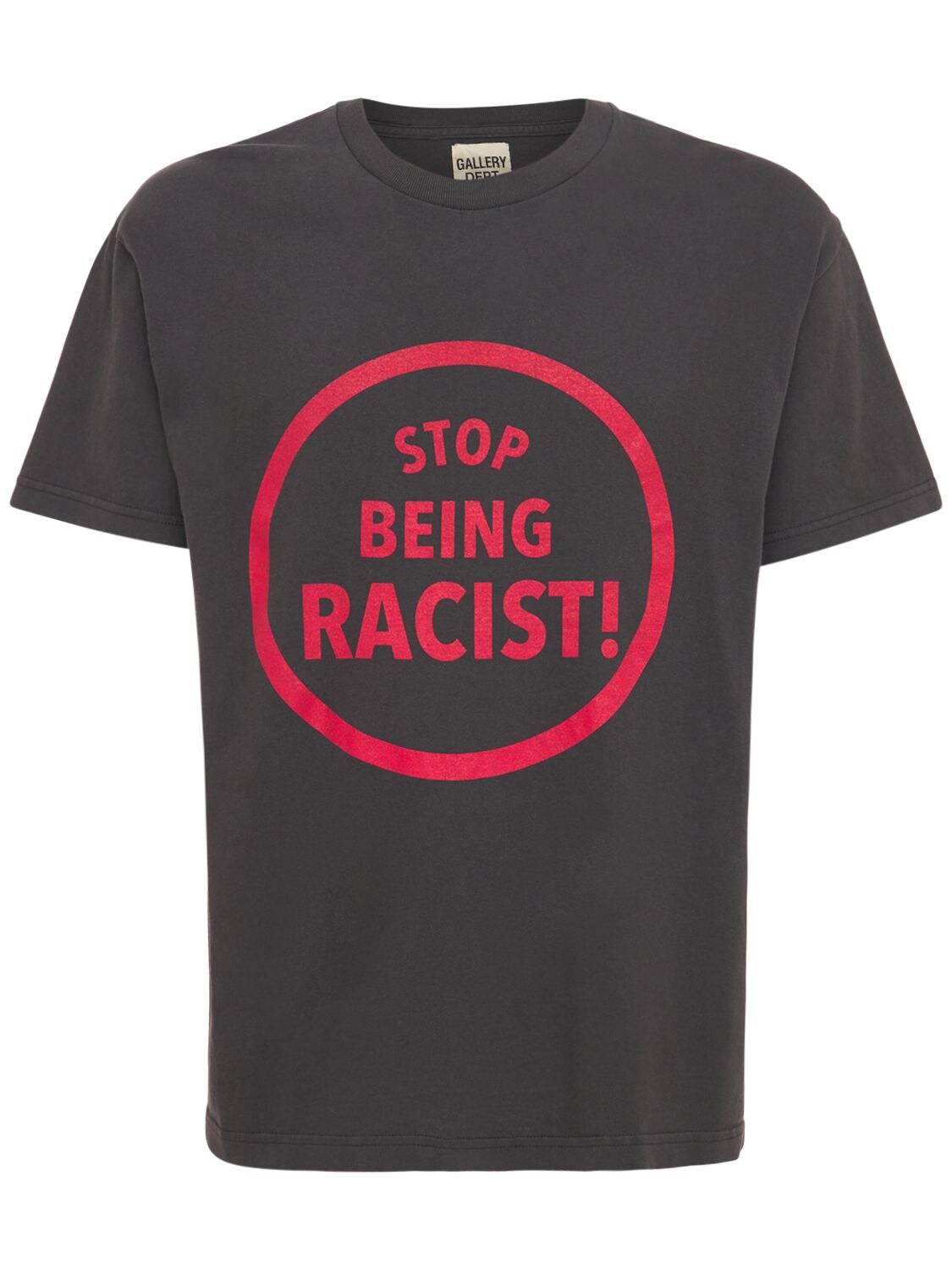 T-shirt En Jersey Imprimé Stop Being Racist - GALLERY DEPT. - Modalova