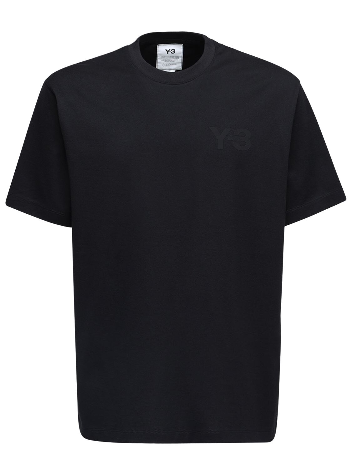 T-shirt En Jersey De Coton À Logo - Y-3 - Modalova