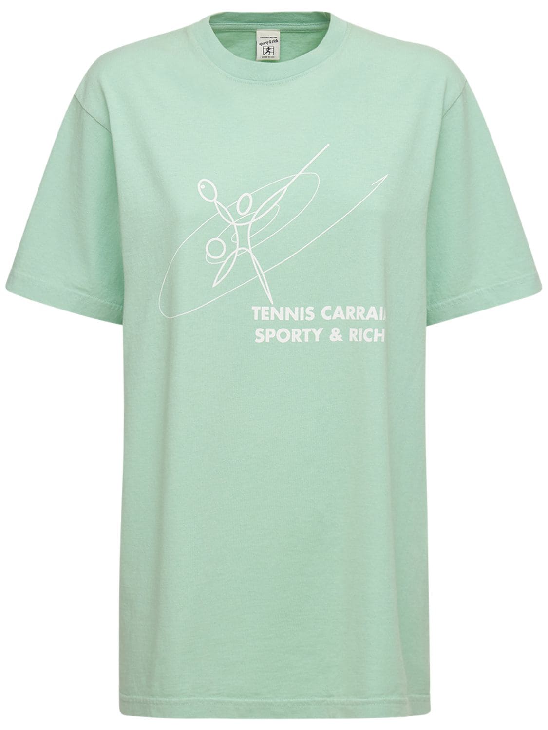 Lvr Exclusive - T-shirt "tennis Carraia" - SPORTY & RICH - Modalova