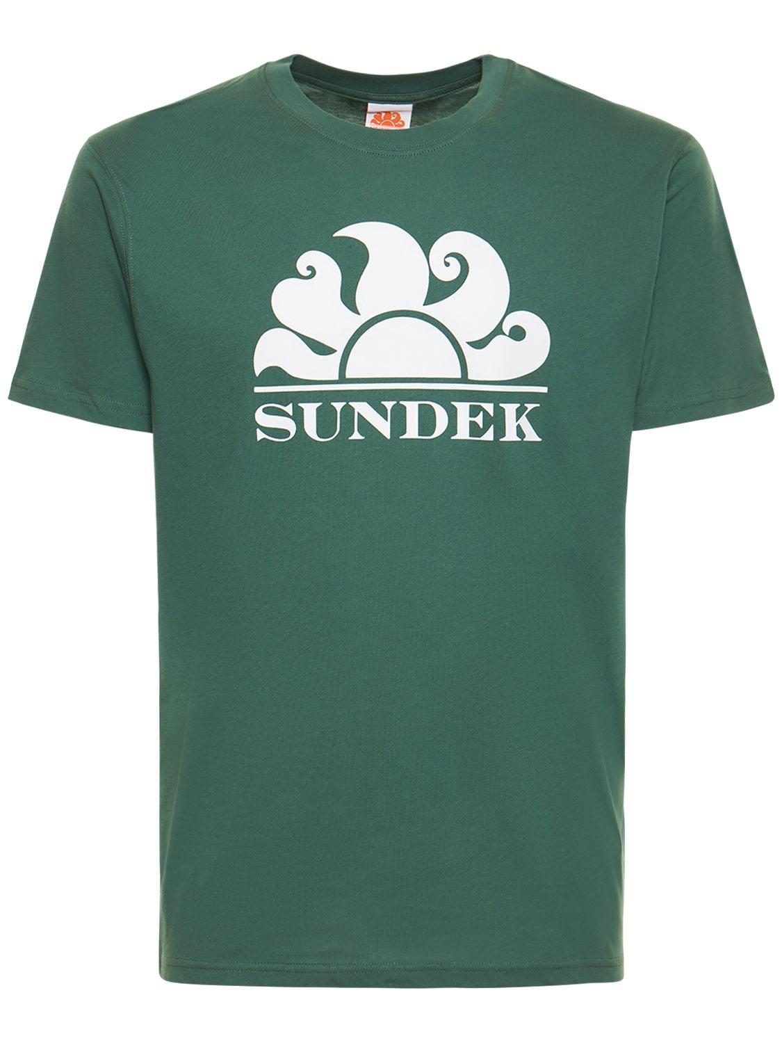 T-shirt En Jersey De Coton À Imprimé Logo - SUNDEK - Modalova