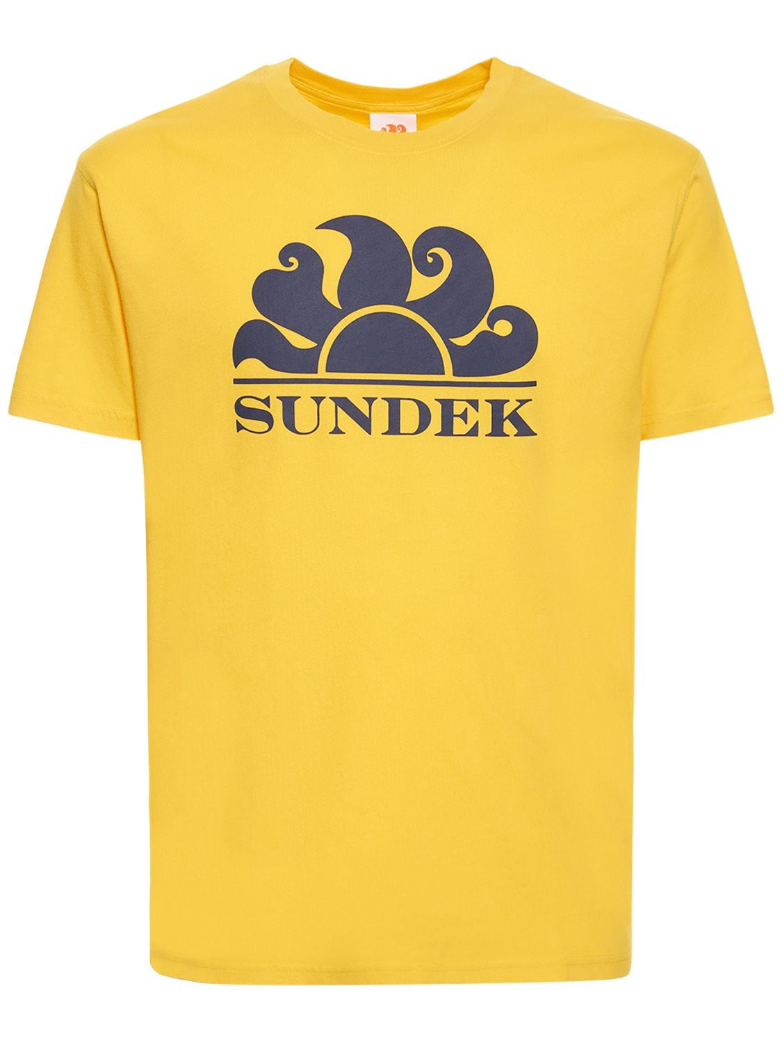 T-shirt En Jersey De Coton À Imprimé Logo - SUNDEK - Modalova