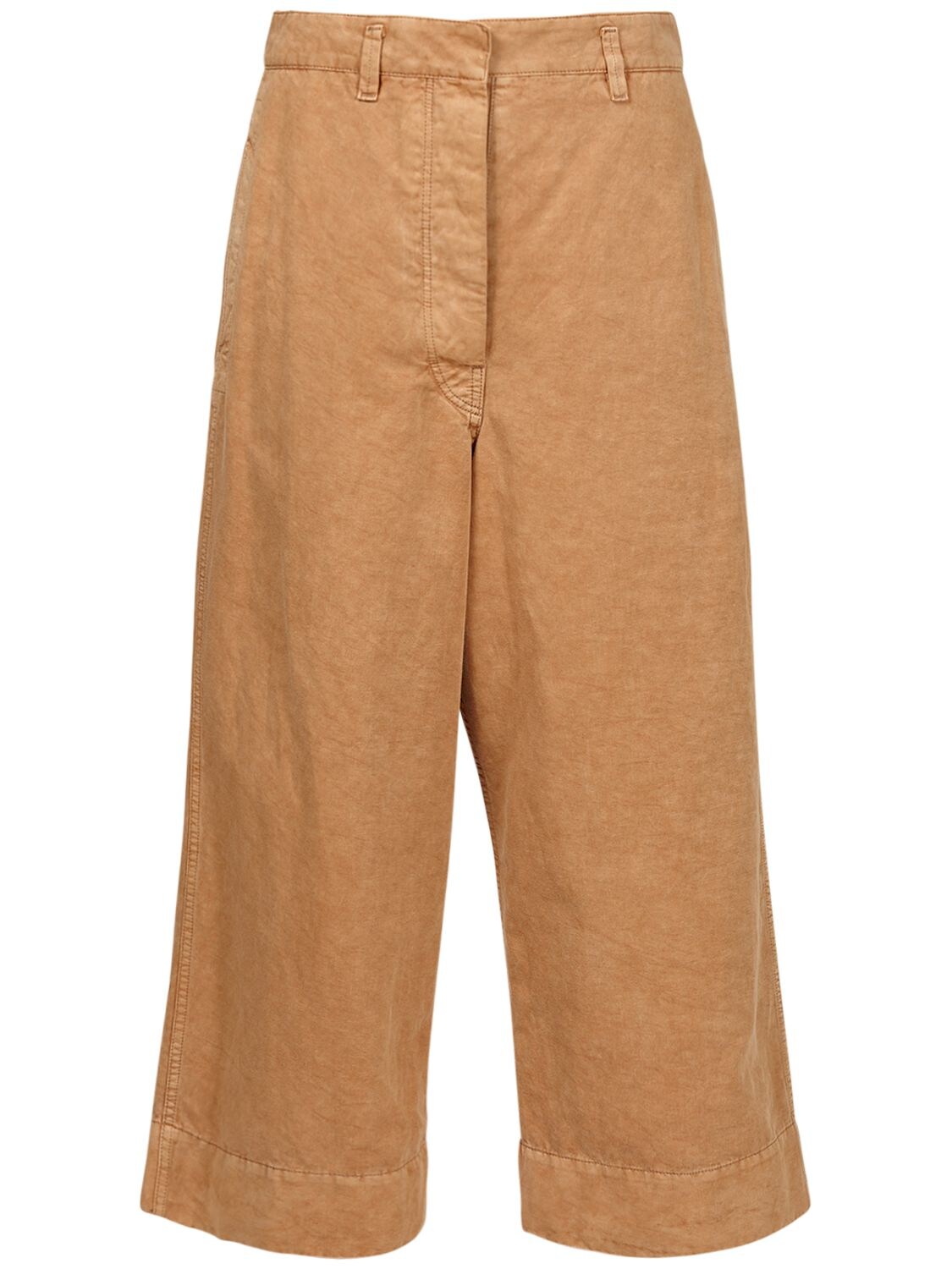 Pantalon Ample En Coton Et Lin - LEMAIRE - Modalova