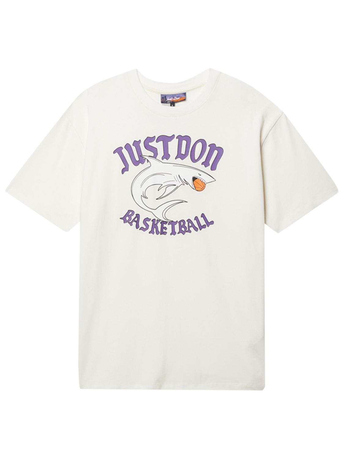 T-shirt En Coton Imprimé Basketball - JUST DON - Modalova