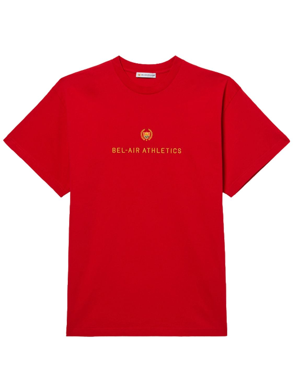 T-shirt En Coton À Logo Brodé - BEL-AIR ATHLETICS - Modalova