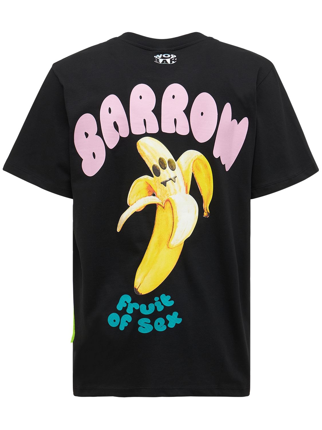 T-shirt En Coton Imprimé Logo Banana - BARROW - Modalova
