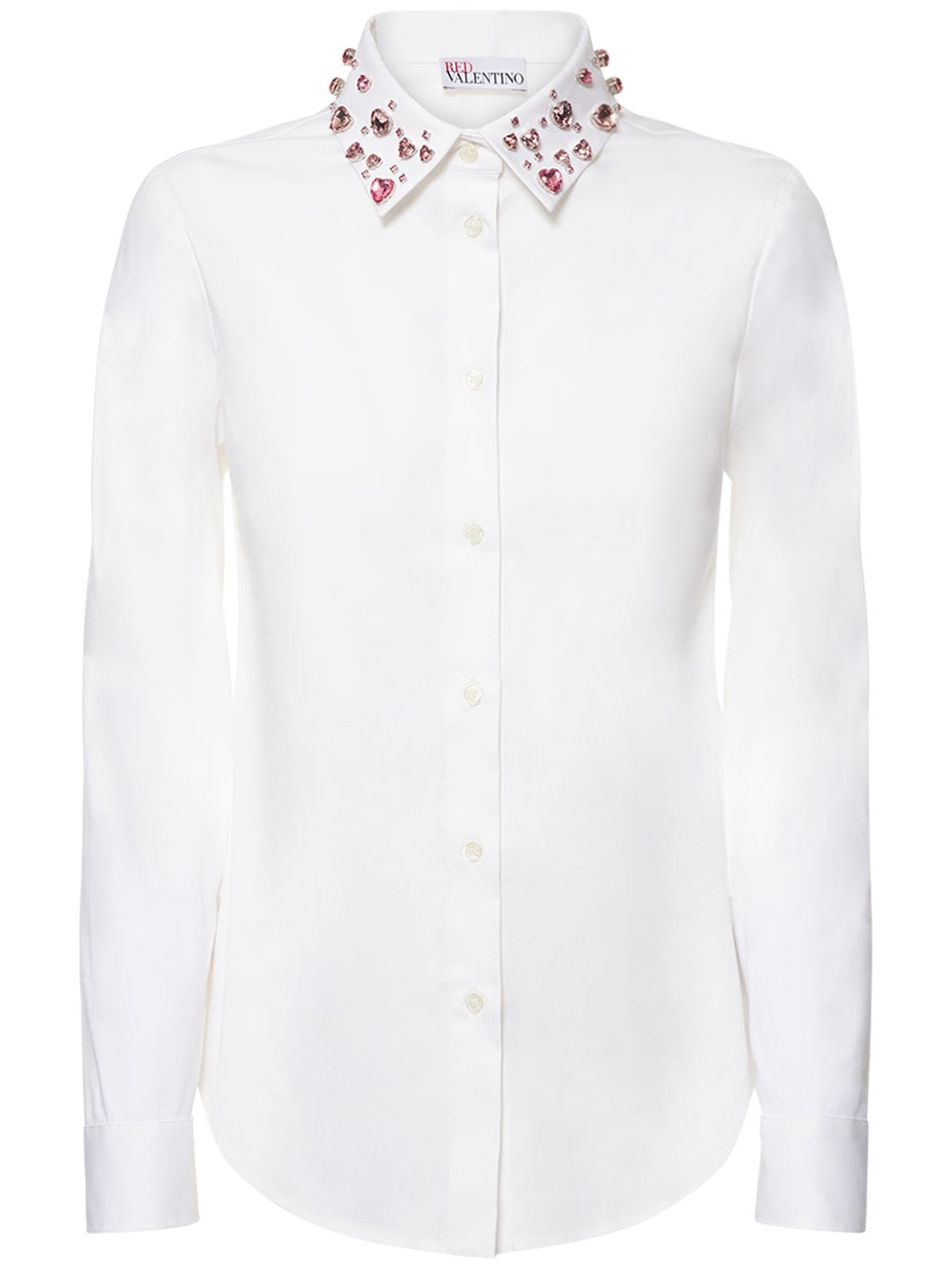 Chemise Soie Valentino en coloris Blanc Femme Vêtements Tops Chemises 