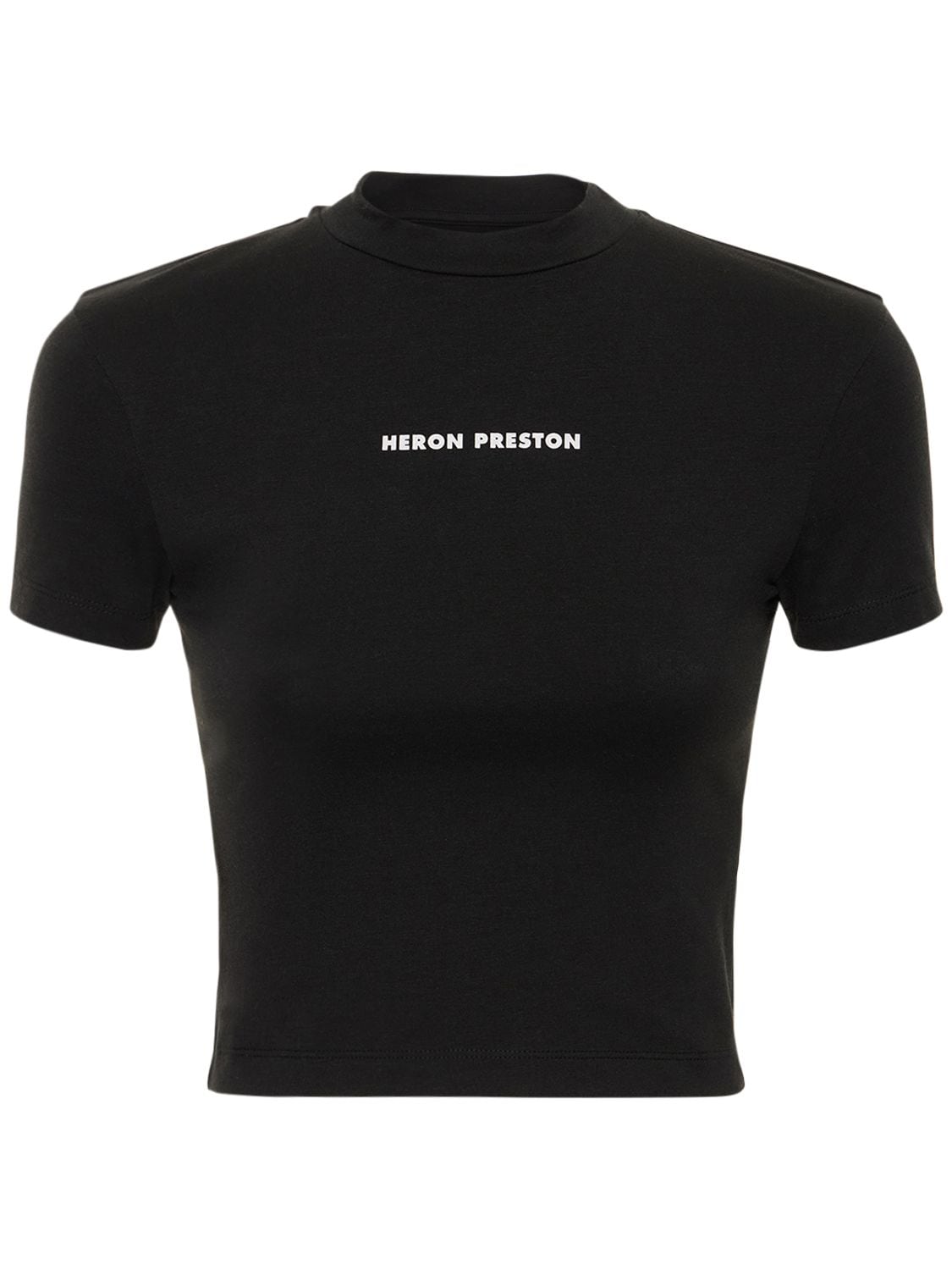 T-shirt En Coton À Logo - HERON PRESTON - Modalova
