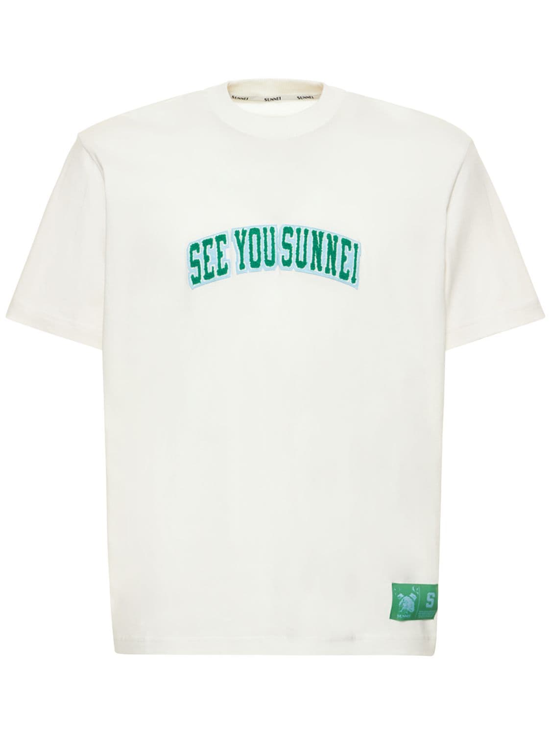 T-shirt En Coton Avec Patch See You - SUNNEI - Modalova