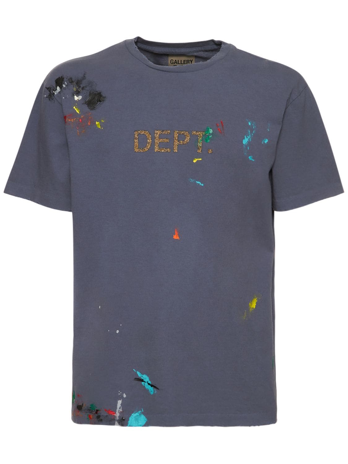 T-shirt En Coton Peint À Logo - GALLERY DEPT. - Modalova