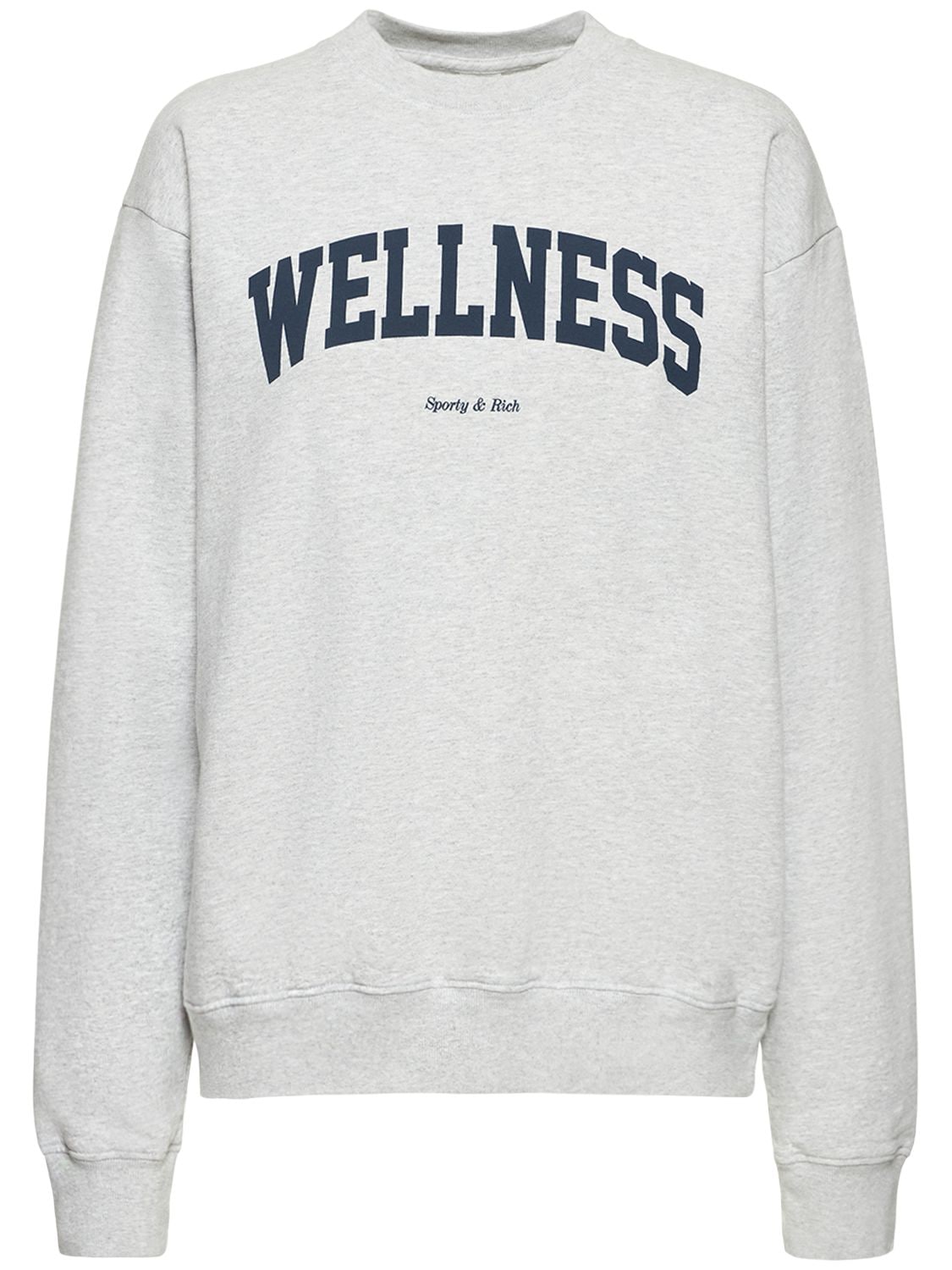 Sweat-shirt En Coton Wellness Ivy - SPORTY & RICH - Modalova