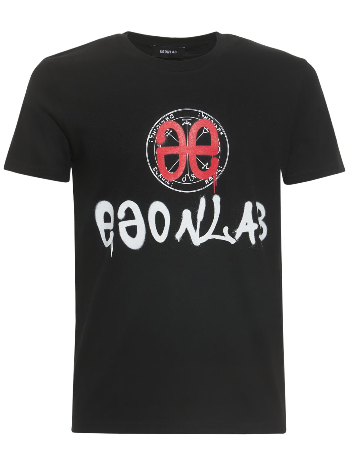 T-shirt En Coton Talisman Egonimati - EGONLAB - Modalova