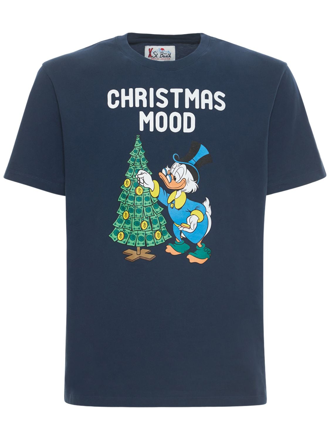 T-shirt En Coton Imprimé Christmas Scrooge - MC2 SAINT BARTH - Modalova