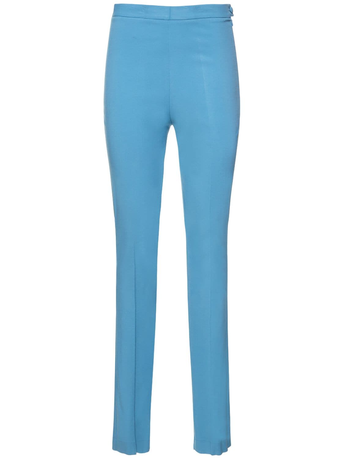 The Goldie Fitted Stretch Viscose Pants - HEBE STUDIO - Modalova
