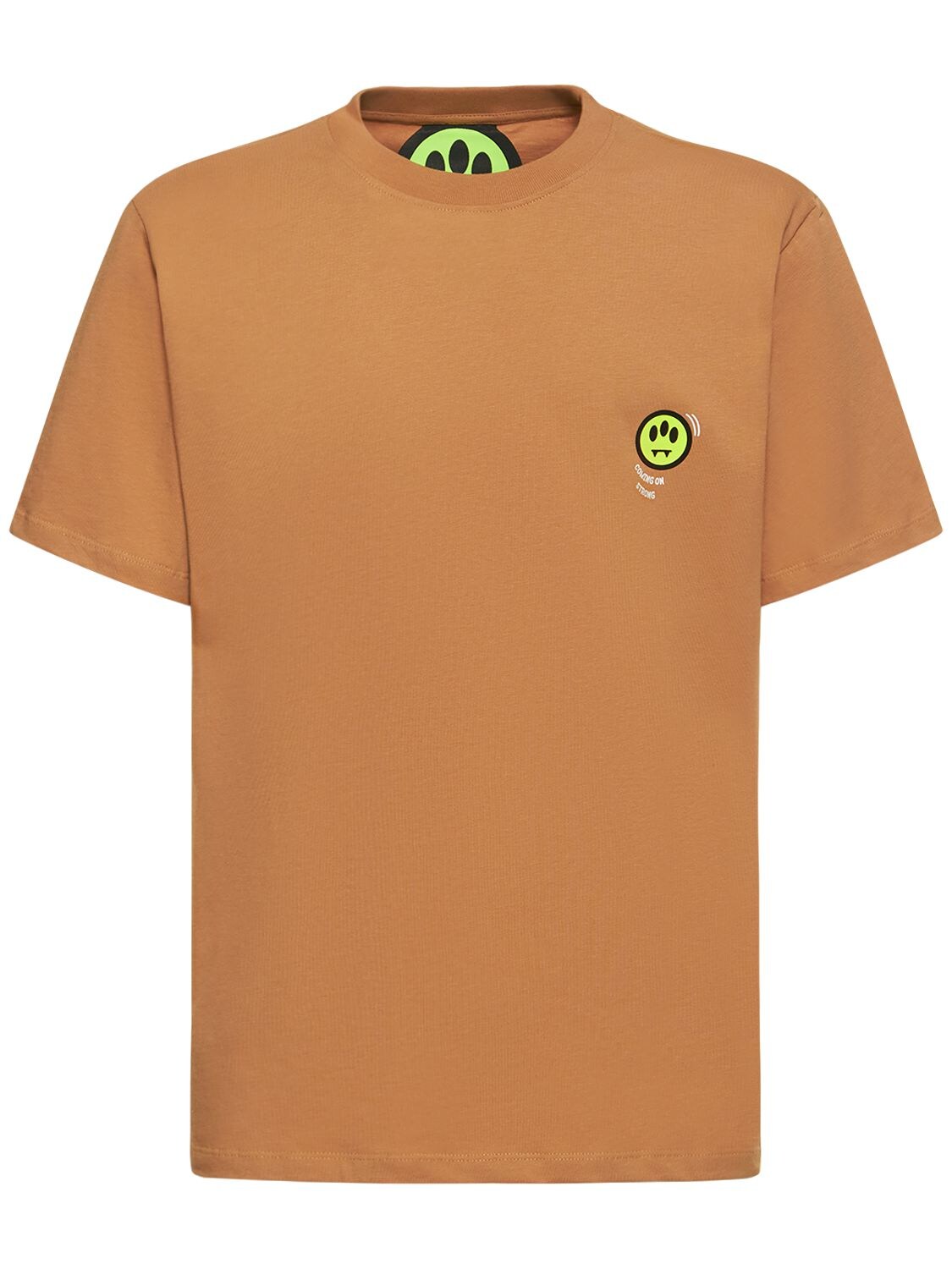 T-shirt En Coton Imprimé Logo - BARROW - Modalova