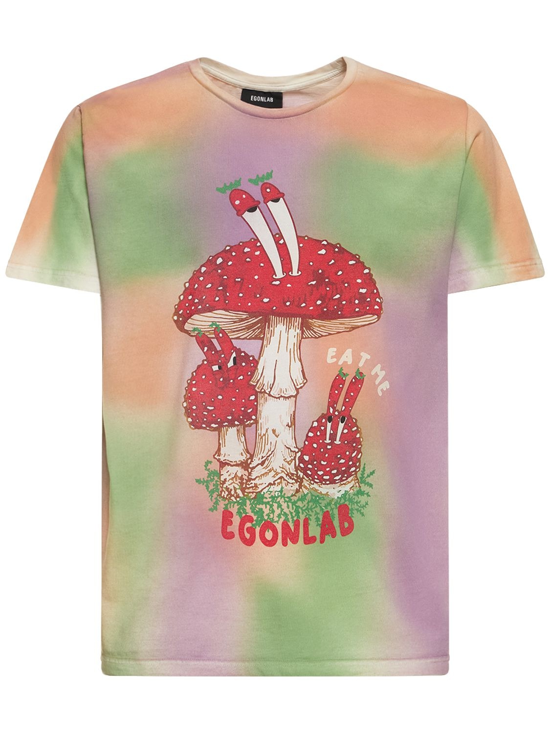 T-shirt En Jersey De Coton Tie & Dye Eat Me - EGONLAB - Modalova