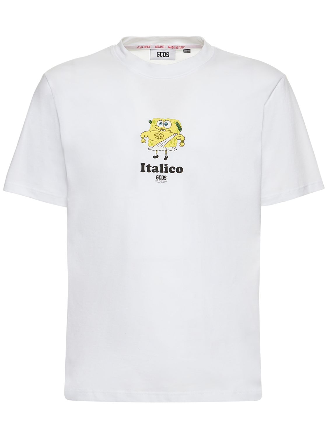 T-shirt Gcds X Spongebob Italico - GCDS - Modalova