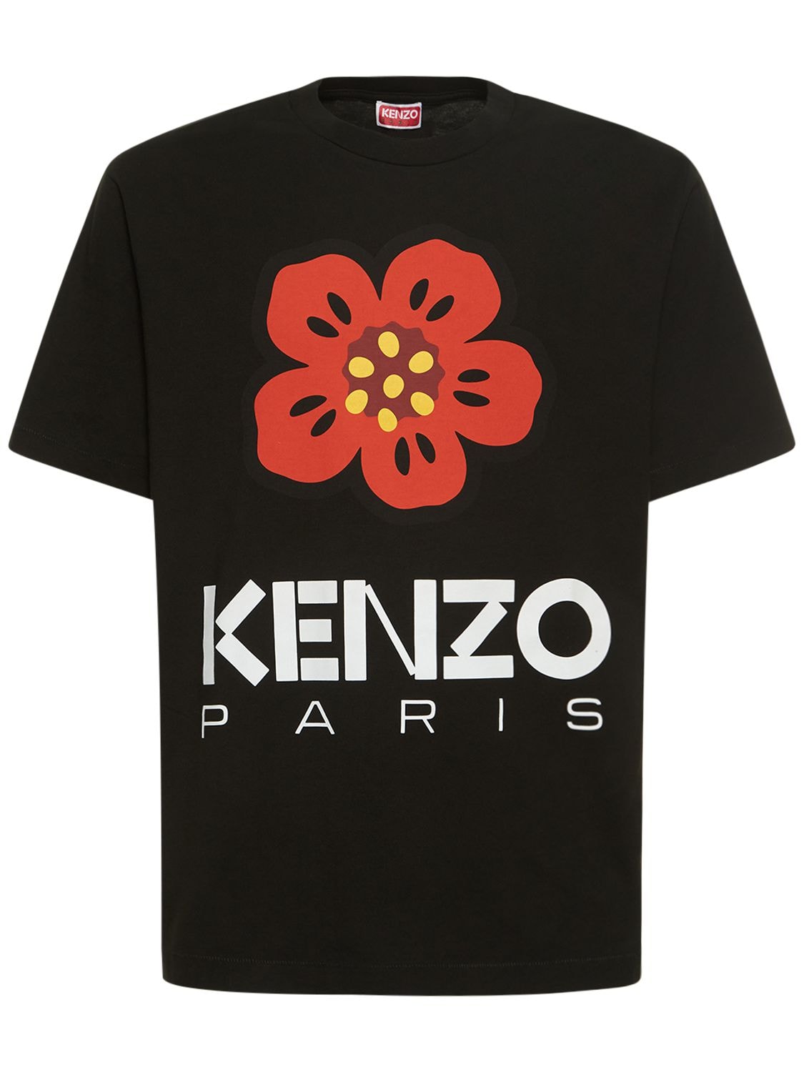 T-shirt En Jersey Imprimé Boke - KENZO PARIS - Modalova
