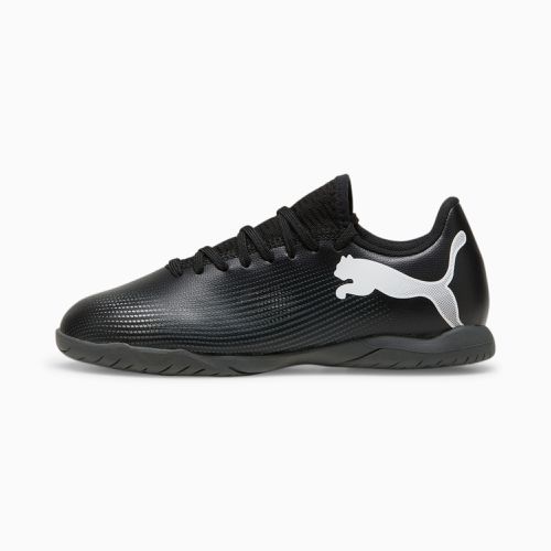 Chaussures de futsal FUTURE 7 PLAY Enfant et Adolescent, Noir/Blanc - PUMA - Modalova