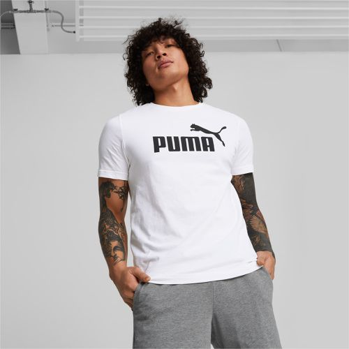 T-Shirt à logo Essentials Homme, Blanc - PUMA - Modalova