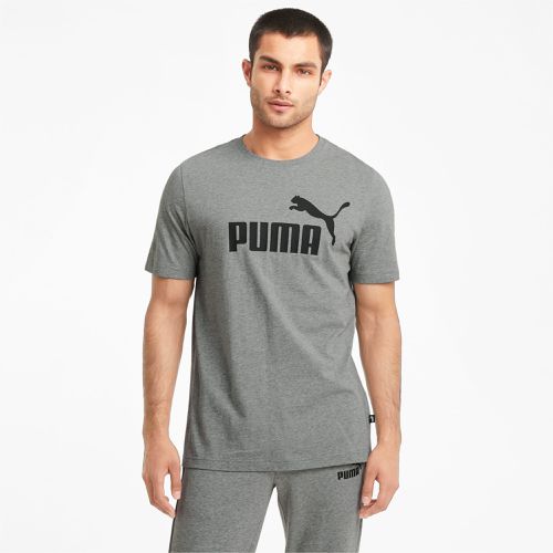 T-Shirt à logo Essentials Homme, Gris/Bruyère - PUMA - Modalova