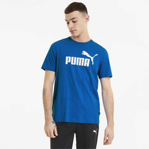 T-Shirt à logo Essentials Homme, Bleu - PUMA - Modalova